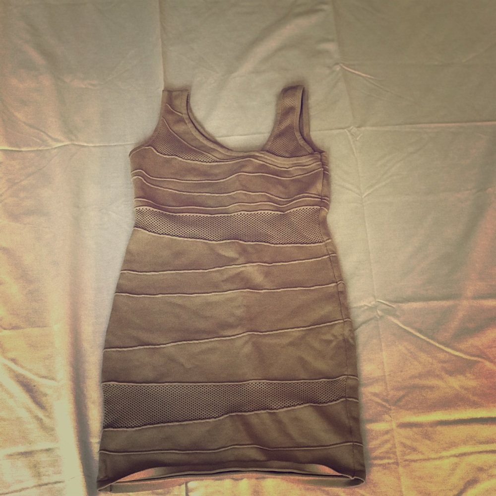 Beige Dress